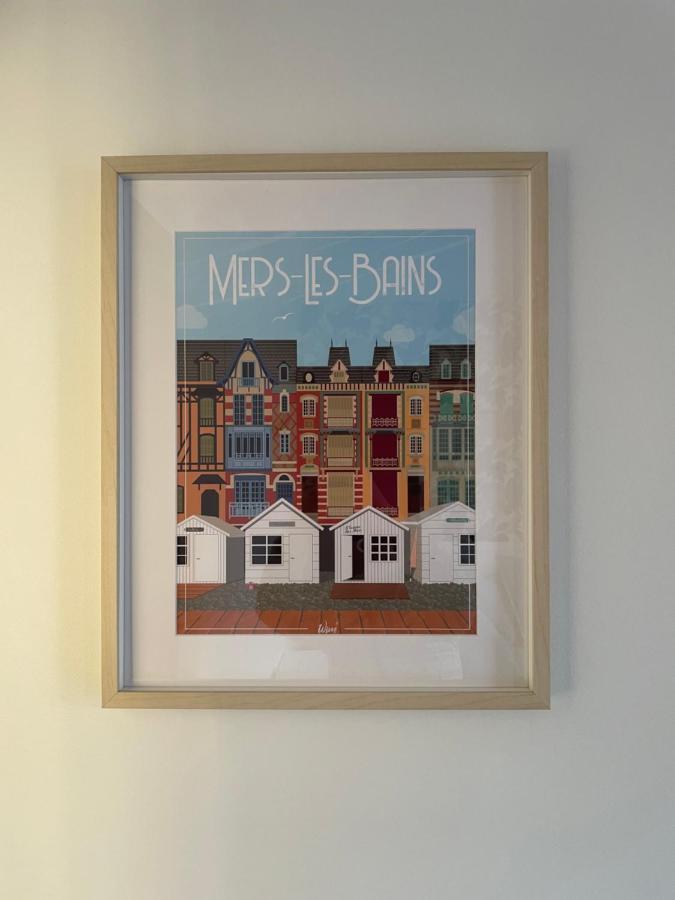 Appartement Avec Balcon Vue Mer, Tout Equipe Mers-les-Bains Kültér fotó
